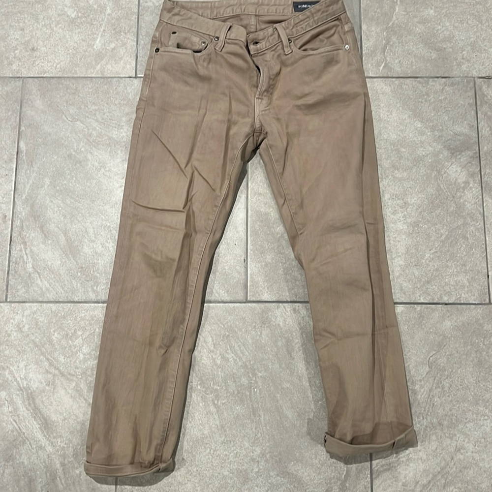 Bonobos men’s 29x30 Beige travel jeans